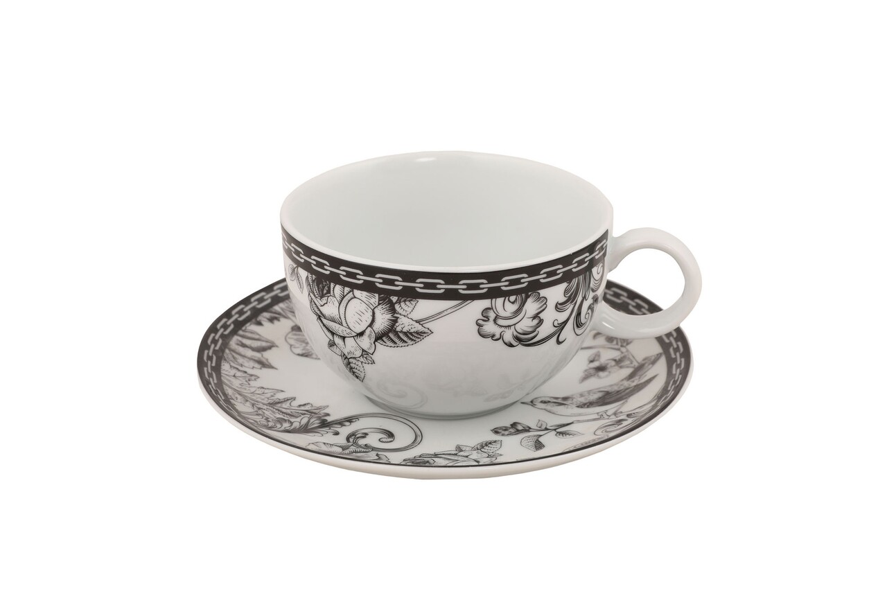 Kutahya Porselen Kávés Készlet, ZG12KT420939012, 12 Darabos, Porcelán