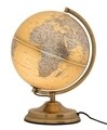 Globe Orange Fénydekoráció, Mauro Ferretti, Ø25x34 cm,  1 x 40W, aranyszín/ezüstszín
