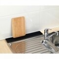 Drainer, Wenko, Slim Black, 42x8 cm