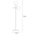 Mudoni MR - 955 lámpa, Opviq, 34 x 174 cm, 2 x E27, 100 W, arany