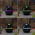 Mini párásító Black InnovaGoods aromadiffúzorral, 10x10,3 cm