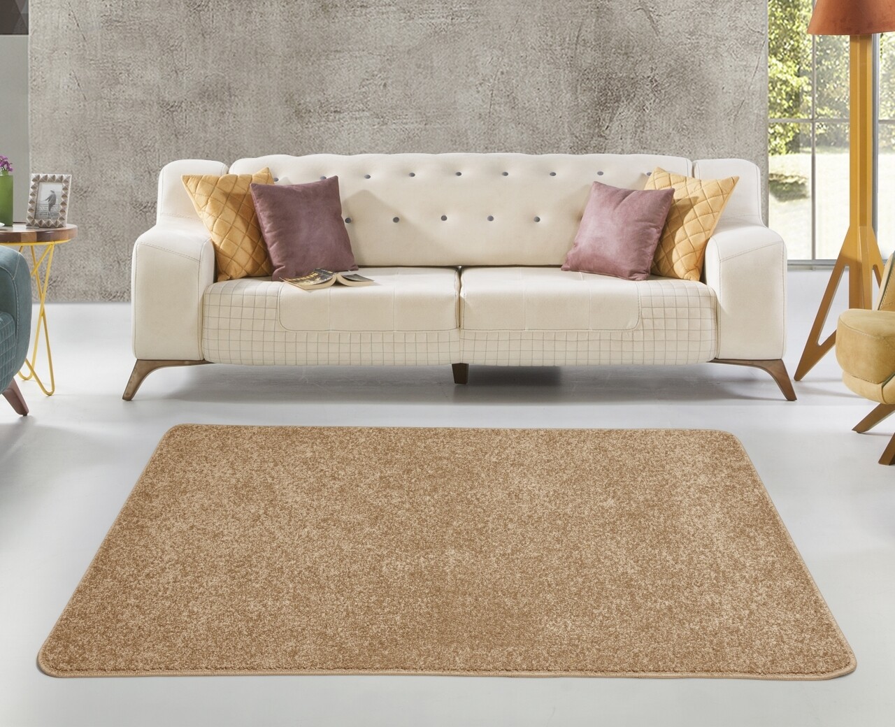 Hamilton Camel szőnyeg, Bedora, 120 x 160 cm, 100% polipropilén, krém
