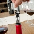 Doboz tartozékokkal, borhoz 5 darab InnovaGoods Sommelier, 7x33 cm, ABS / Rozsdamentes acél