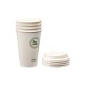 Set 4 pahare cu capac Re-Use, 350 ml - Aladdin