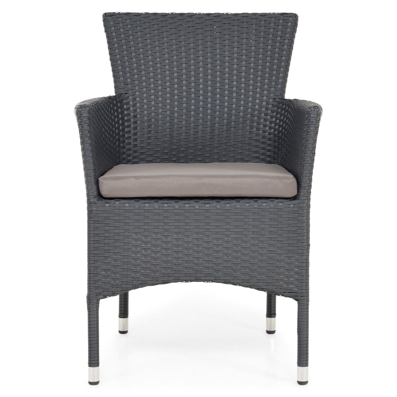 Encore Kültéri szék, 57 x 59 x 89 cm, fekete/szürke