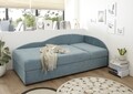 Ágy típusú kanapé, Laura Denim, 75 x 95 x 201 cm, PAL / fém / műanyag / poliészter