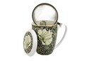 Csésze szűrővel, DUO, William Morris - Pimpernel, 380 ml, porcelán, többszínű