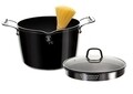 Berlinger Edény fedővel tésztafőzéshez, Black Royal Collection, 24 cm Ø, 6 L, kovácsolt alumínium