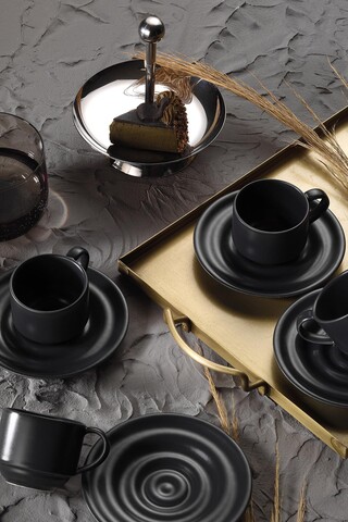 Kutahya Porselen Kávés szett, PTN12KTM0011, 12 darabos, porcelán