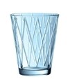 4 pohár vízből álló készlet, Villeroy & Boch, Dressed Up, 310 ml, kristályüveg, kék