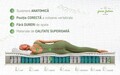 Hipoallergén Ortopéd Matrac, Premium Bamboo Memory Latex, 160x200 cm, Pocket rugók, 7 zónás kényelem