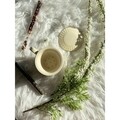Csésze infúzióval Nina, Duo, 400 ml, porcelán, fehér / arany