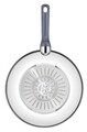 Wok serpenyő fedővel, Tefal, Daily Cook, 28 cm Ø, rozsdamentes acél