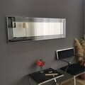 Oglinda decorativa A302Y, Neostill, 40 x 120 cm, argintiu