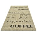 Zara Szőnyeg Coffee, Decorino, 160x230 cm, polipropilén, szürke