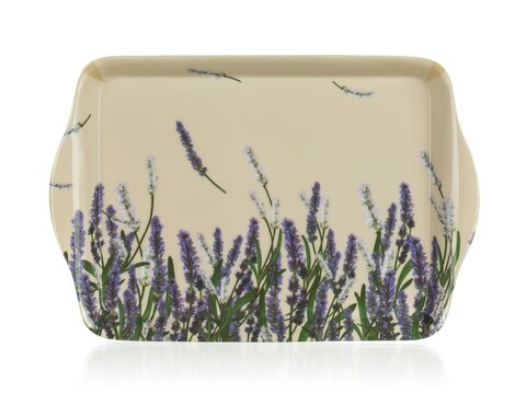 Lavender, Banquet Szervírozó tálca, 21x14x1,5 cm, melamin