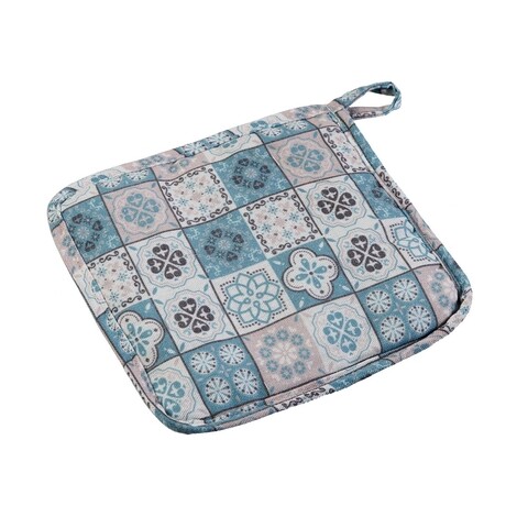 Mandala Green Forró edény alátét, Versa, 20x20 cm, textil anyag