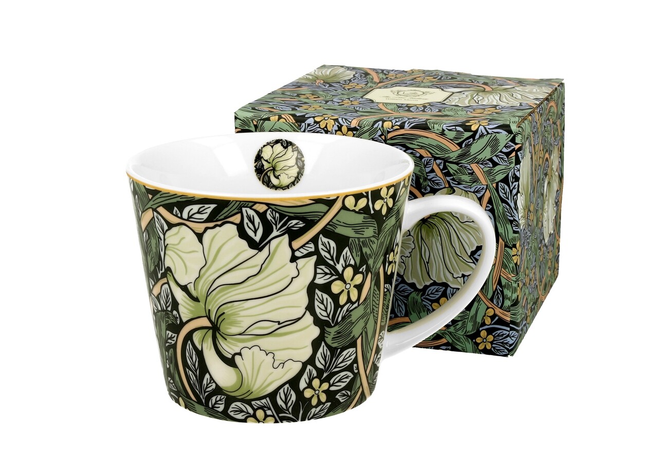 Csésze, DUO, William Morris - Pimpernel, 600 ml, porcelán, többszínű
