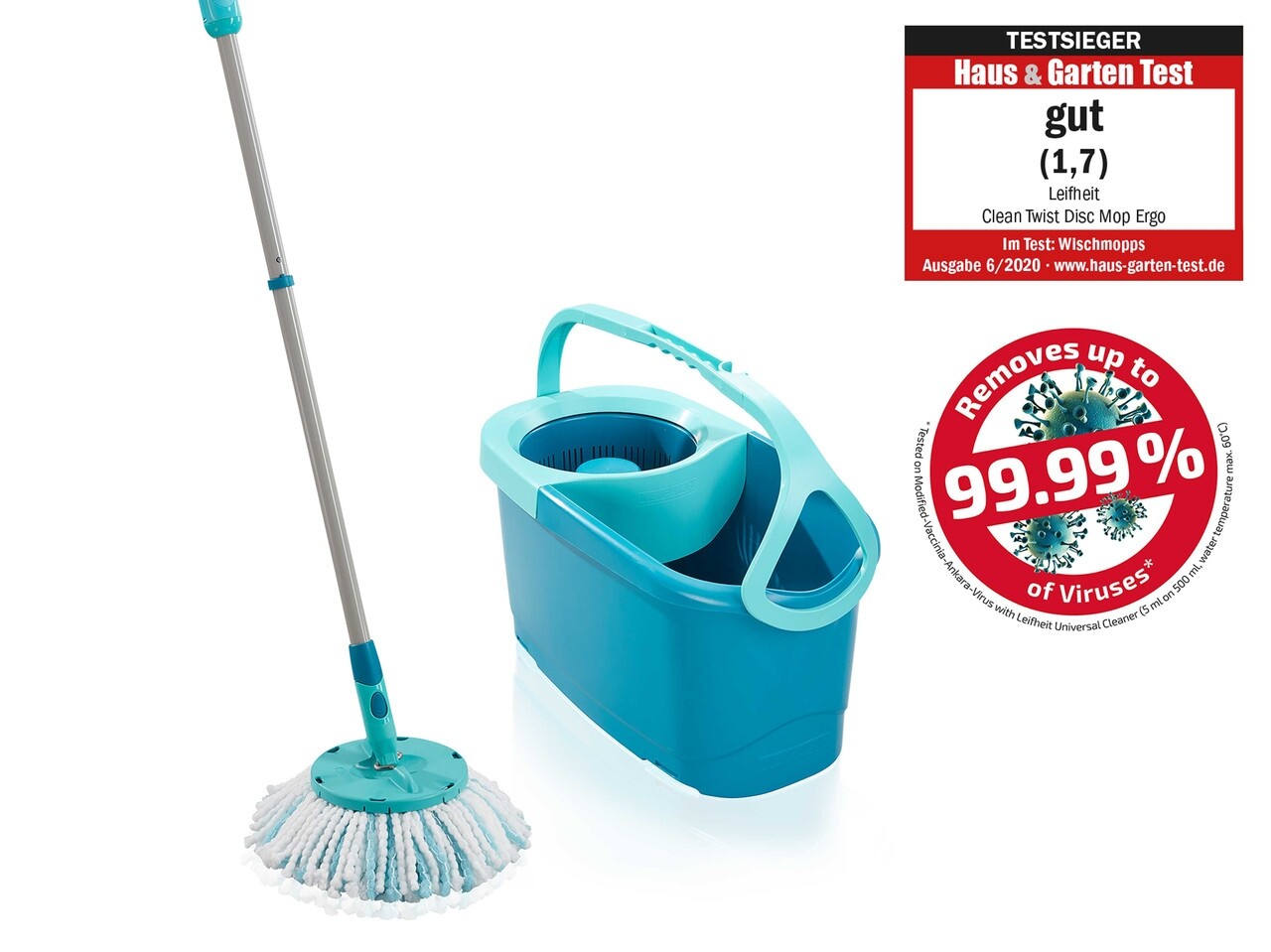 Leifheit Clean Twist Disc Mop Ergo takarító készlet