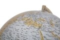 Globe Orange Fénydekoráció, Mauro Ferretti, Ø25x34 cm,  1 x 40W, aranyszín/ezüstszín