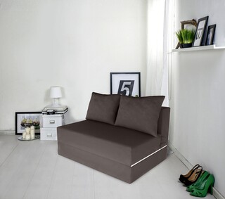 Urban Living Kihúzhatós kanapé, 136x80x40 cm, szürke