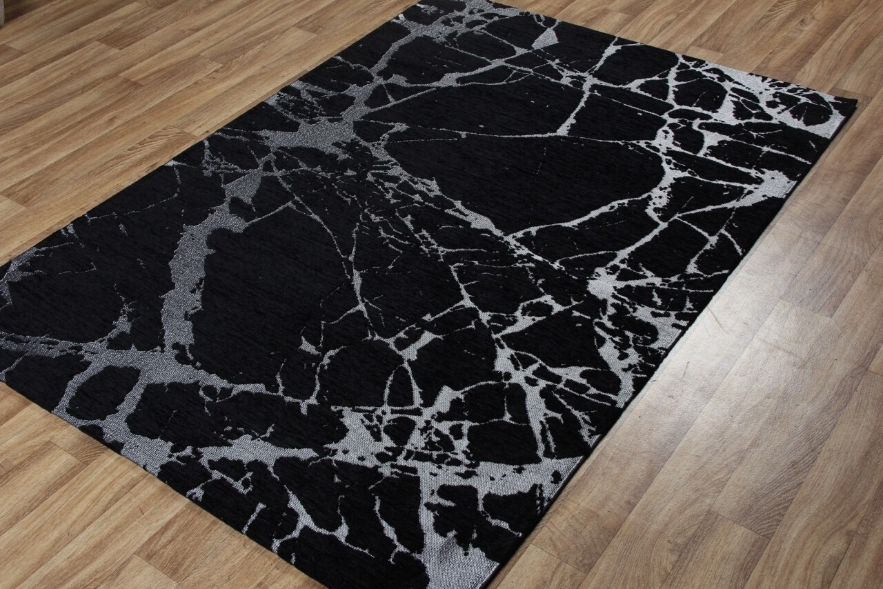 SM 21 - Black Ellenálló Szőnyeg, Silver XW, 160x230 Cm