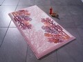 Coral Fürdőszobai szőnyeg, Confetti, 80x140 cm, rózsaszín