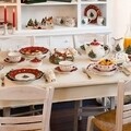 Villeroy & Boch Lapostányér, Toy's Delight Red, 29 cm, prémium porcelán