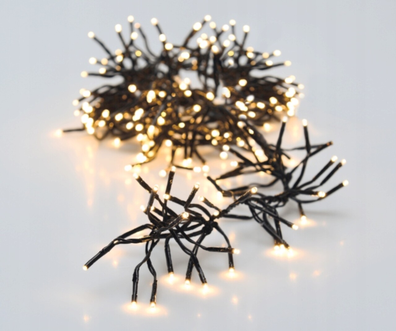 Cluster Flash Fénydekoráció, 768 LED-el, 300 cm, meleg fény