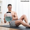 Fibell InnovaGoods Kettlebell vízzel fitnesz edzéshez gyakorlat útmutatóval, max. 10 kg