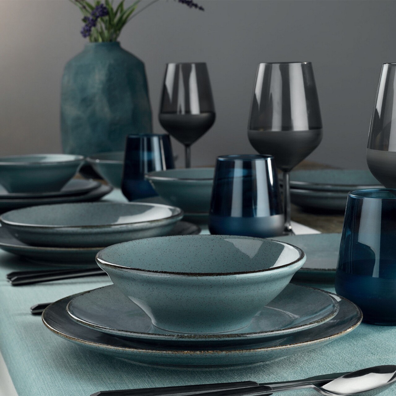 Kutahya Porselen 18 darabos Étkészlet, CXEO18Y2730P01, porcelán