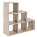 Biblioteca Mila Stair Shaped, Bizzotto, 30 x 29.7 x 91.2 cm, PAL melaminat