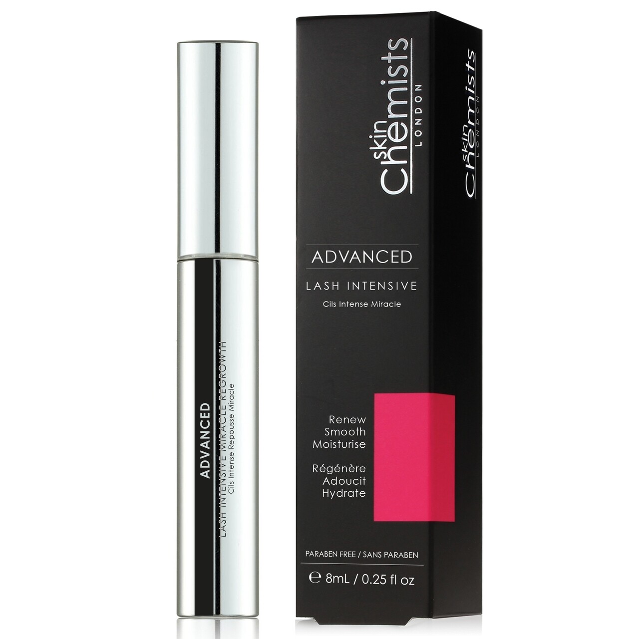 Szemöldöknövekedési Kezelés, SkinChemists, Advanced Lash Intensive, 8 Ml