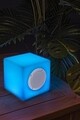 LED lámpa Bluetooth hangszóróval, Bizzotto Cube, 7 szín, USB kábel + távirányító, 15x15x15 cm, 15x15x15 cm