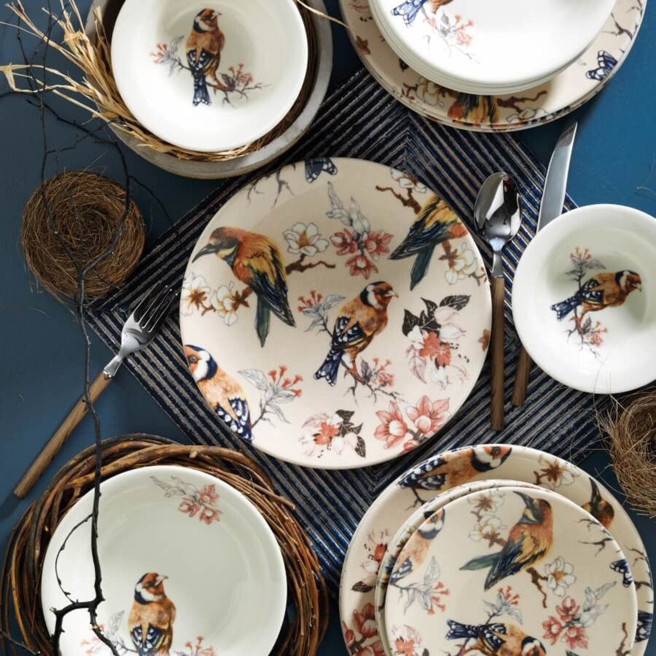 Kutahya Porselen 18 darabos Étkészlet, NCHR18Y289019, porcelán