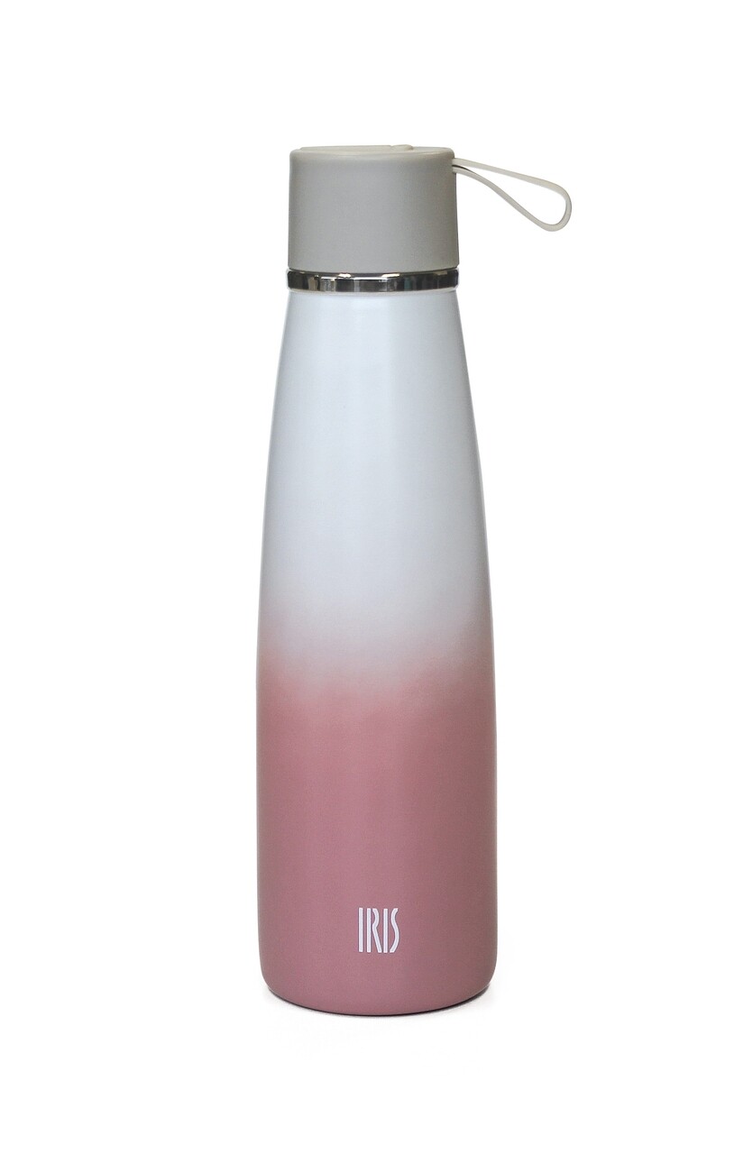 Iris Barcelona Termosz, ​​500 ml, rozsdamentes acél, rózsaszín