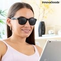 Easview InnovaGoods Retikuláris szemüveg, átlátszatlan lencsék kis lyukakkal