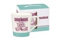 Csésze díszdobozban, Love You, Churchill, Fine Bone China porcelán, 300 ml