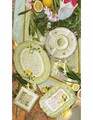 Limoni, Brandani Szervírozó tálca, 39.5 x 30 cm, portelan New Bone China