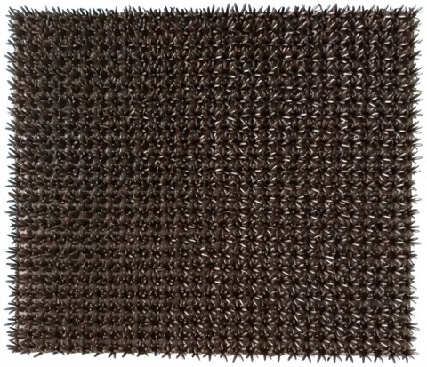 Finnturf bejárati szőnyeg, Decorino, 45x60 cm, polietilén, barna