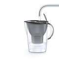 Brita szűrőpohár, Marella MAXTRA +, műanyag, 2,4 L, grafit