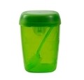 Thermal élelmiszer doboz + kanál, Snips, Energy Fruit Ice Box, 0,5 L, polipropilén, zöld