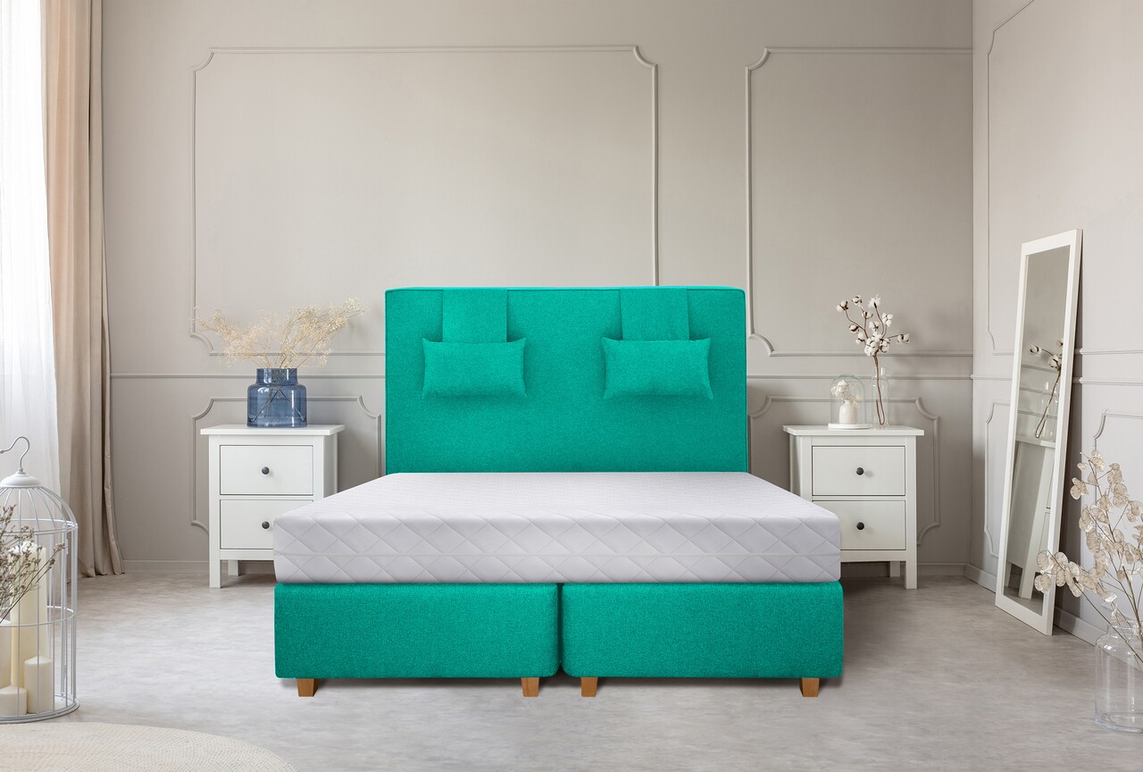 Green future super ortopéd matrac konforta 17 cm, 160x200x17cm, levehető huzat, mosható, steppelt, hipoallergén, megfordítható, kemény