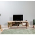 Truva TV Komód 740, Vella, 140x40x50 cm, színes