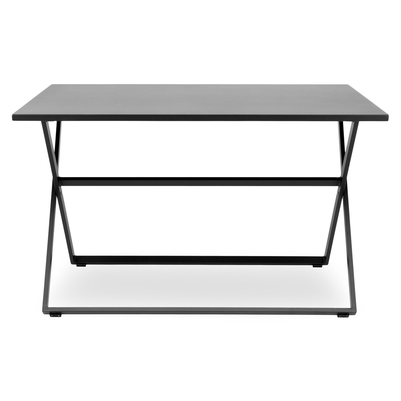Breeze Összecsukható asztal, L.120 l.80 H.73, alumínium, fekete