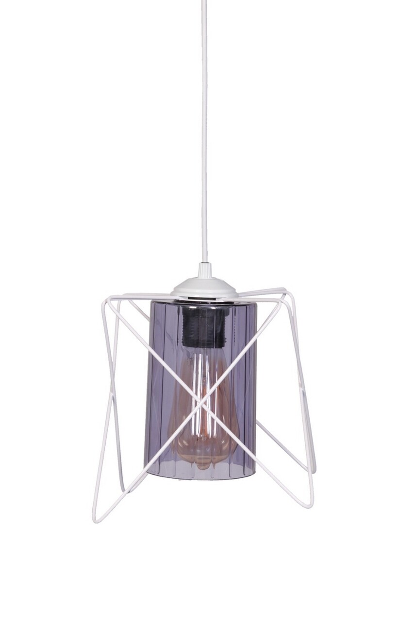 Yok Csillár, 44450, Squid Lighting, 60x17x17 cm, 60W, fehér/tengerészkék