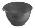 3 db Domotti keverőtál készlet, 1L, 2L, 3L, műanyag, szürke