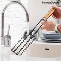 Sosket InnovaGoods Grillező kolbászokhoz, 51 cm, öntöttvas, fekete/természetes