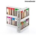Rispick InnovaGoods Csúsztatható és forgatható fűszerrendező, 10x28x28.5-45 cm
