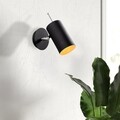 Opviq Kem Fali lámpa, E27, 100 W, 22x23 cm, fekete
